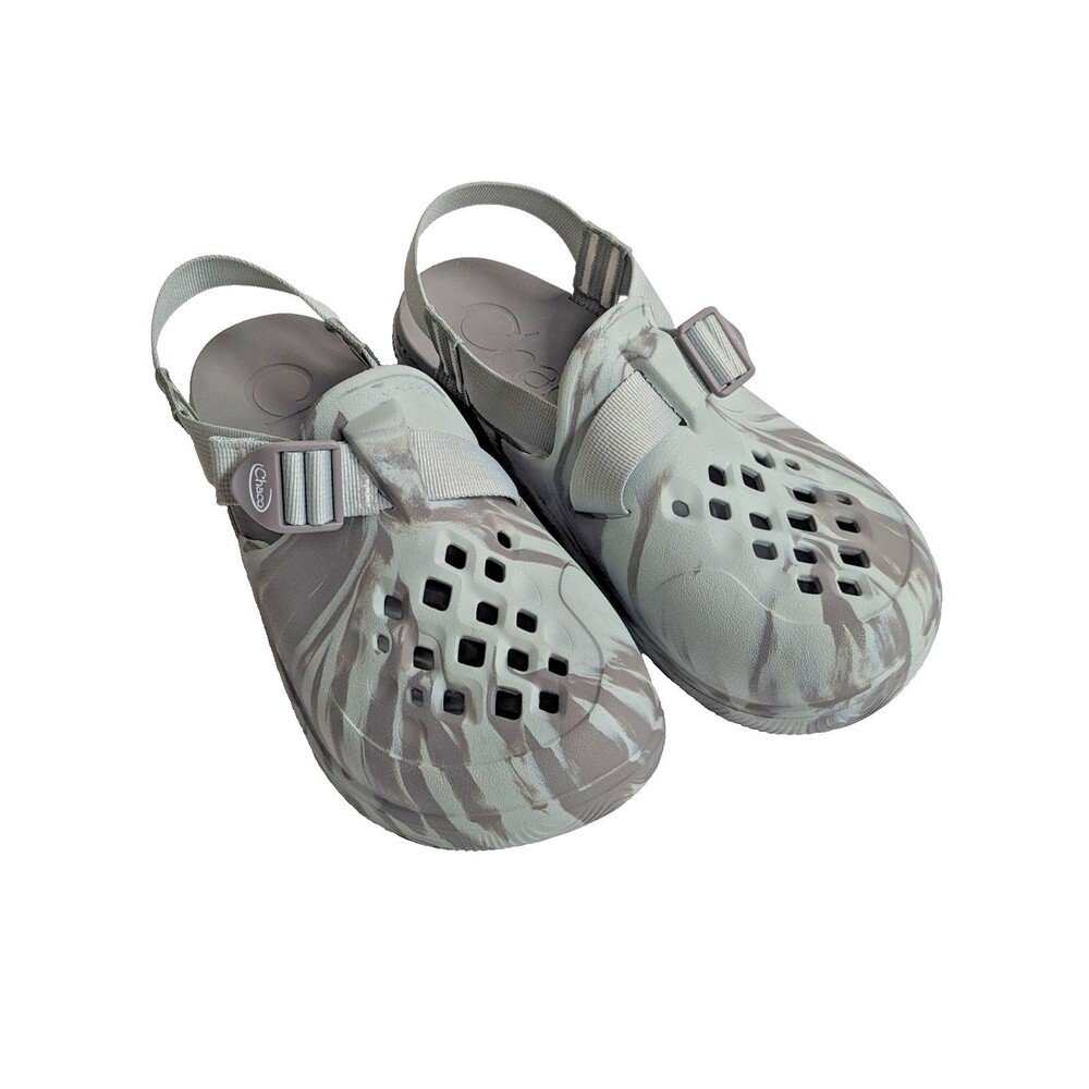 Chaco Women’s Chillos Clog 52933W Gray Eggshell Blue Marble Size 11 US 9 UK‎ 42